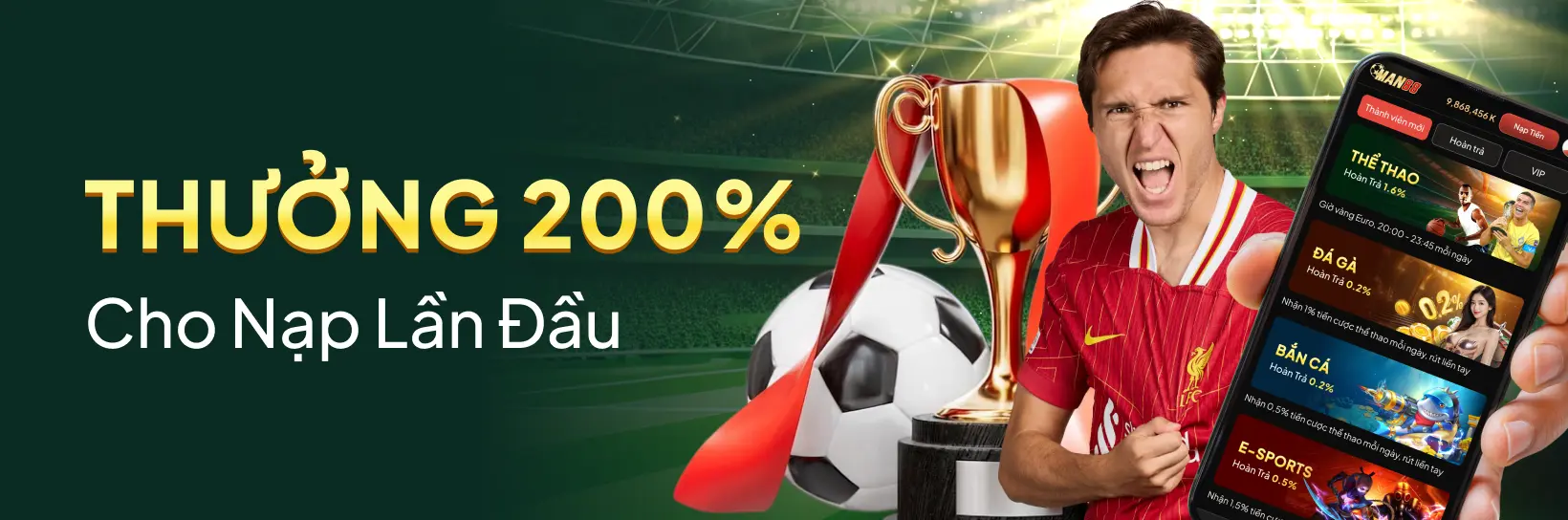MAN88 Đăng Ký MAN88 Ngay – Nhận Khuyến Mãi Nạp Đầu 200%, Chơi Lớn Thắng Lớn