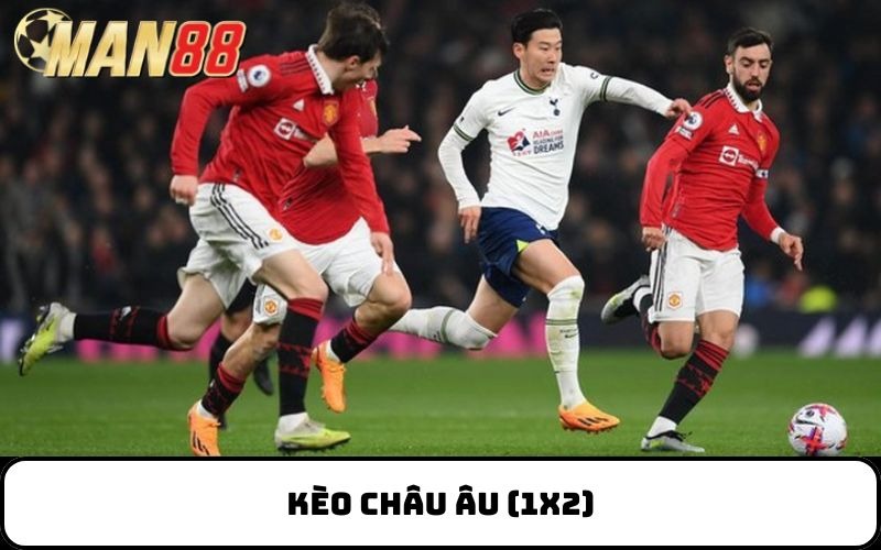 Kèo châu Âu (1X2)