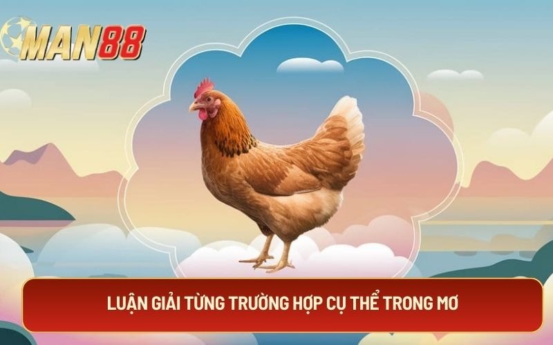 Luận giải từng trường hợp cụ thể trong mơ